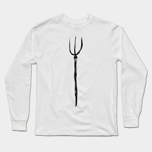 Little Demon Pitchfork Long Sleeve T-Shirt